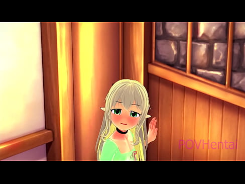 ❤️ (Pakute) Ọmọbinrin Elvish ṣe iranlọwọ fun ọ lati wẹ oju rẹ. ❤❌ Fidio furo ❌️